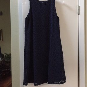Nanette Lenore navy blue appliqué dress